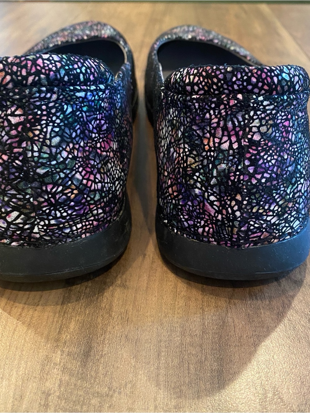 Alegria • Petal Fractually • Multicolor Crackle Ballet Flats • Size 9.5 - Picture 8 of 11